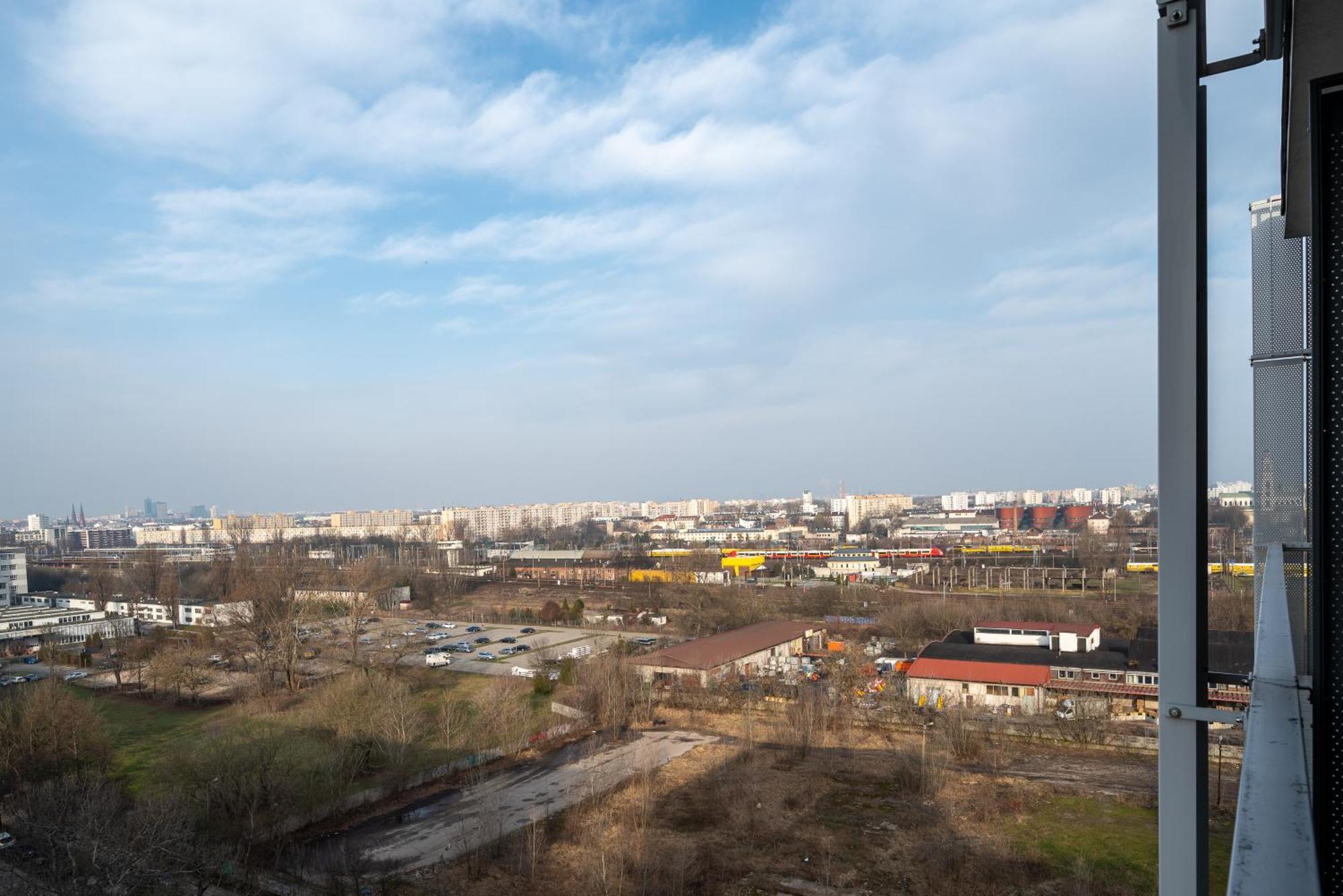 11Th Floor Praga View Apartment Warsaw Exterior photo